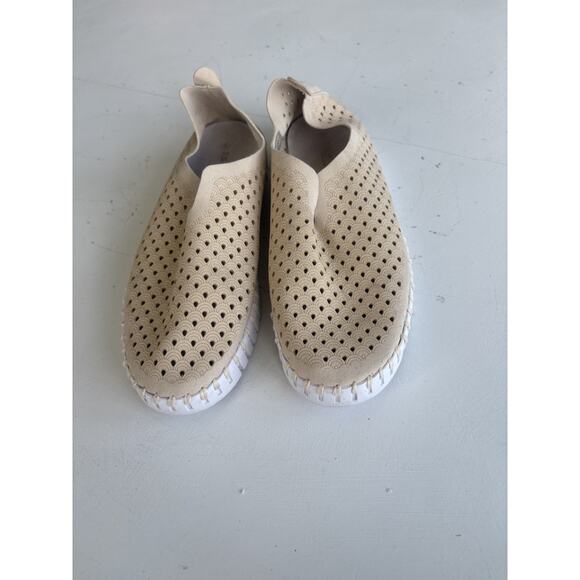 ILSE JACOBSEN Hornbaek Tulip Loafers Cream Size 40 Women's Comfort Shoes - Picture 3 of 8